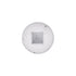 Auveco # 25372 8 x 1" White Painted Square Drive Pan Head Tapping Screw. Qty 100.