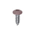 Auveco # 25380 10 x 1/2" Tan Painted Square Drive Pan Head Tapping Screw. Qty 100.