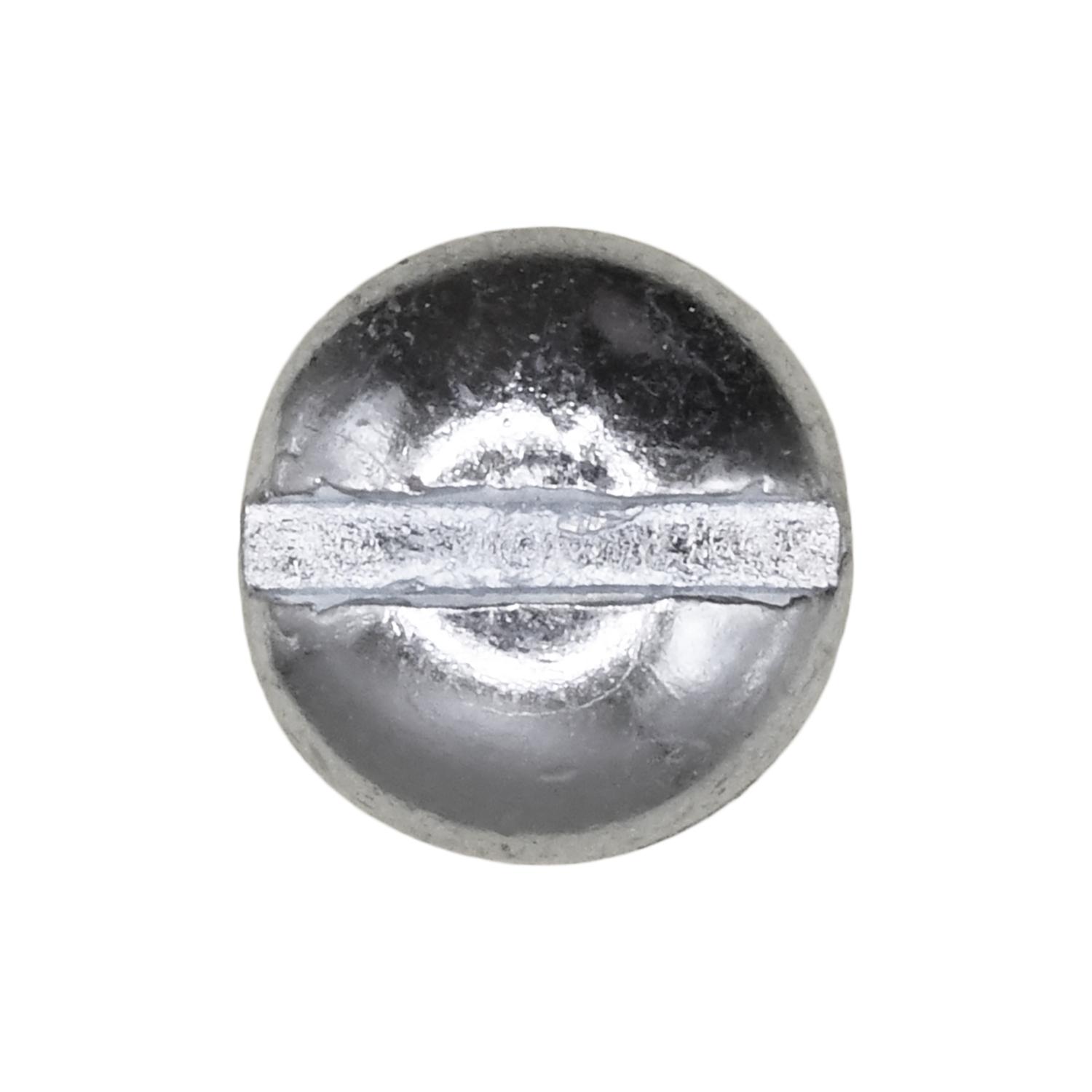 Auveco No. 2543 10-24 X 1" Slotted Round Head Machine Screw Zinc, Quantity - 100