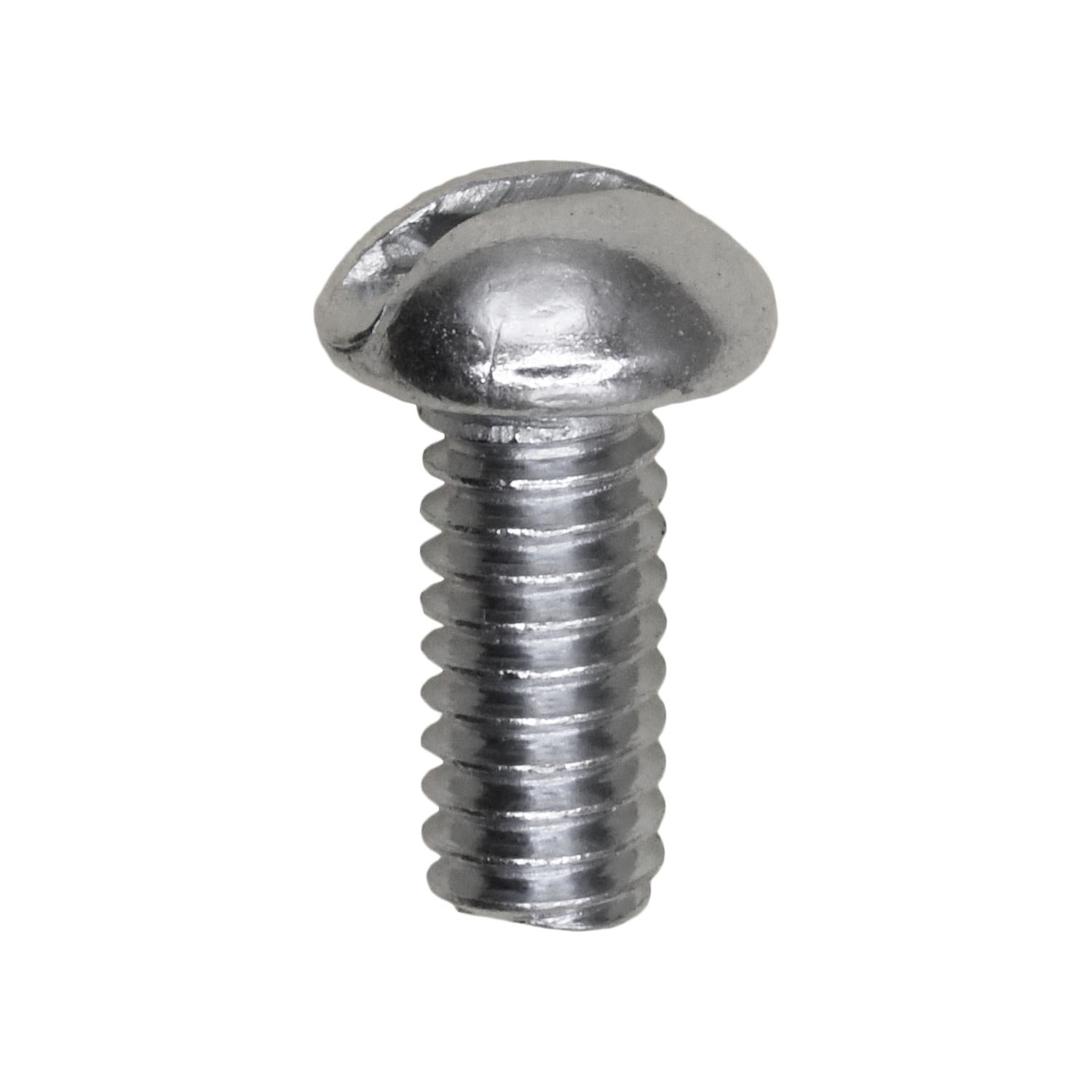 Auveco No. 2546 12-24 X 1/2" Slotted Round Head Machine Screw Zinc, Quantity - 100