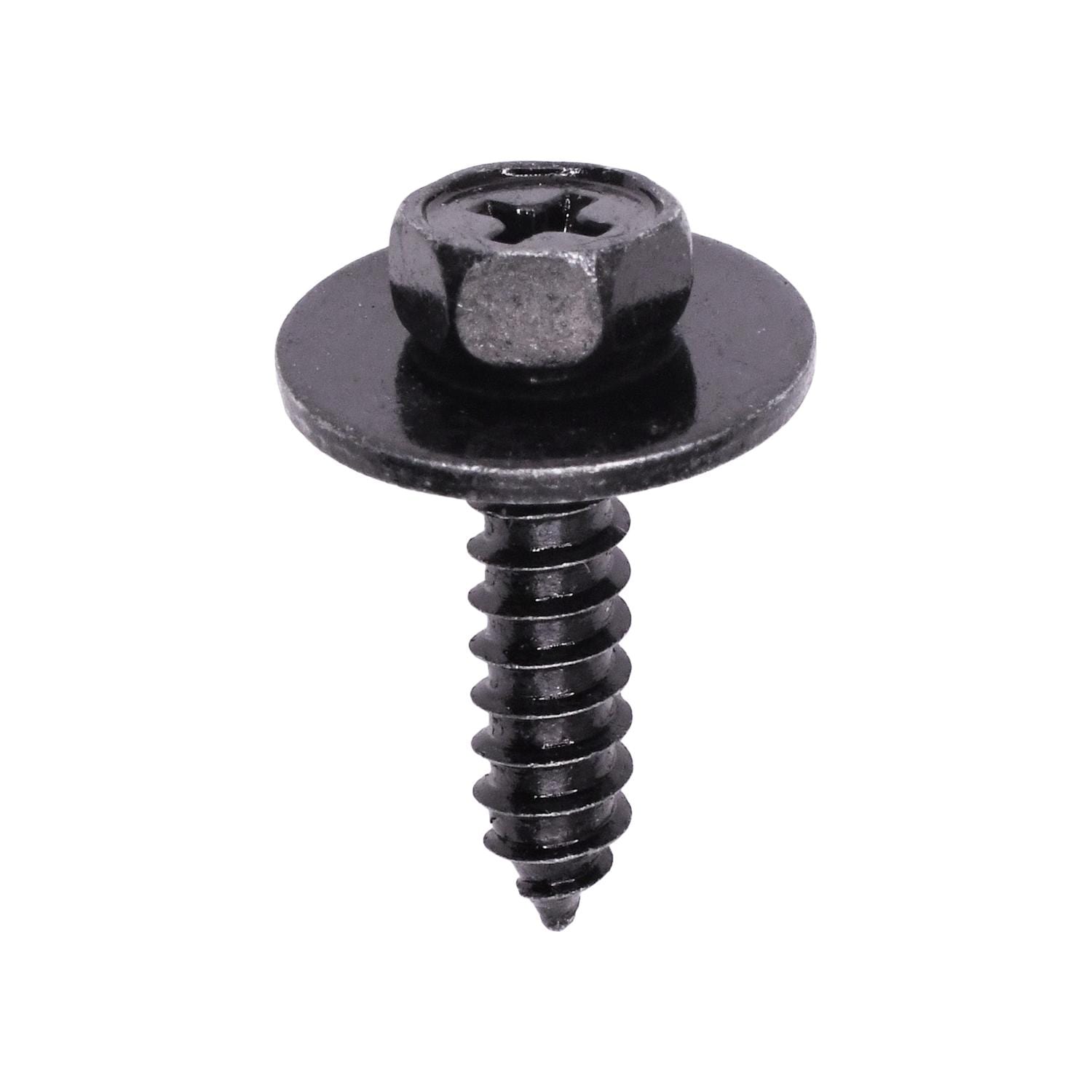 Auveco # 25502 Hex Head Tapping Screw with Sems Washer Hyundai & Kia 12442-05207-B. Qty 50.
