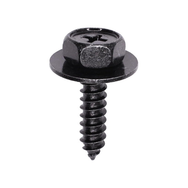 Auveco # 25503 Hex Head Tapping Screw with Sems Washer Hyundai & Kia 86579-3K000. Qty 50.