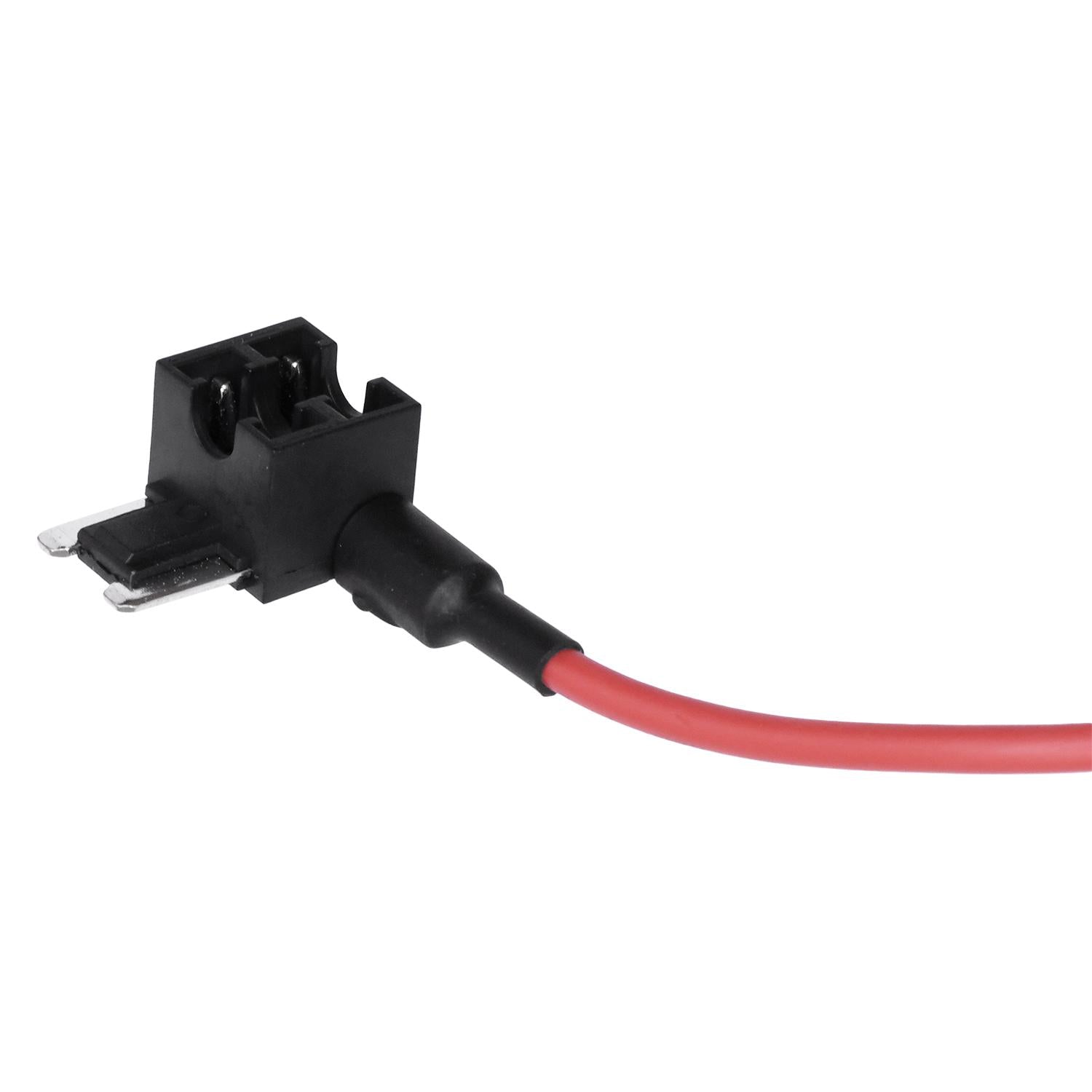 Auveco # 25538 Add-A-Fuse Mini Low Profile 30A 58VDC 16GA Wire. Qty 1.