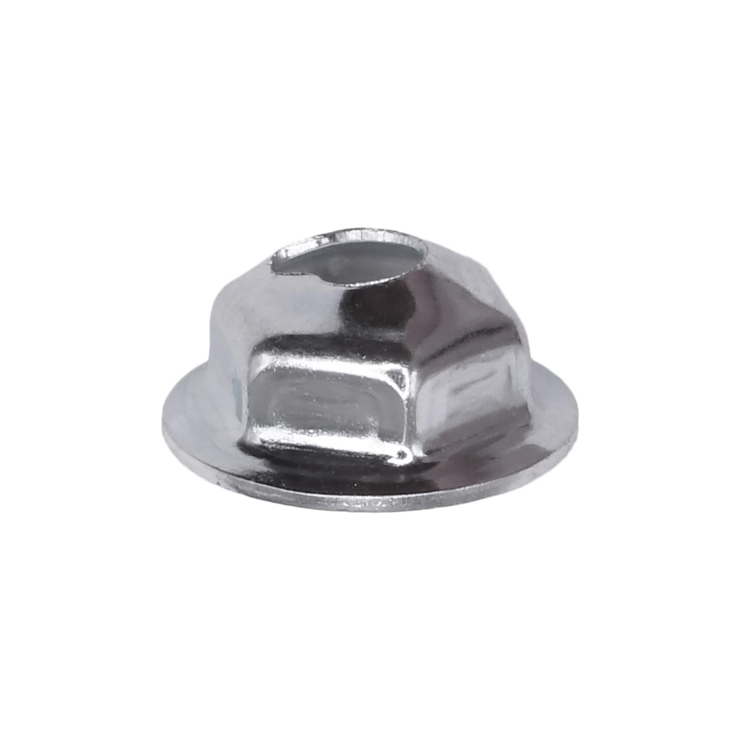 Auveco # 2554 Washer Lock Nut 6-32 X 7/16" Outside Diameter 5/16" Hex. Qty 100.