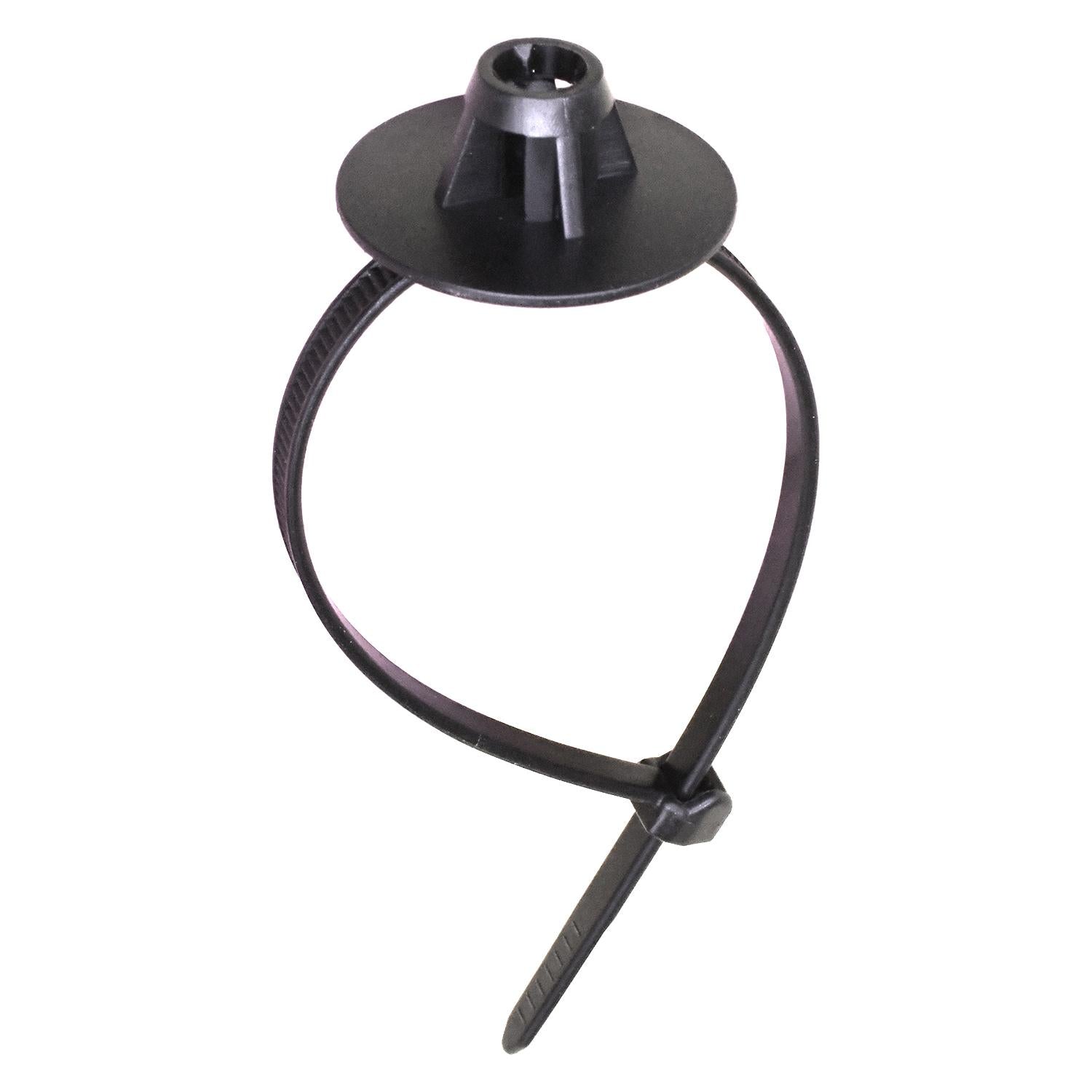 Auveco # 25551 Cable Tie with Mounting Clip Audi & VW 6Q0-971-838-B. Qty 25.