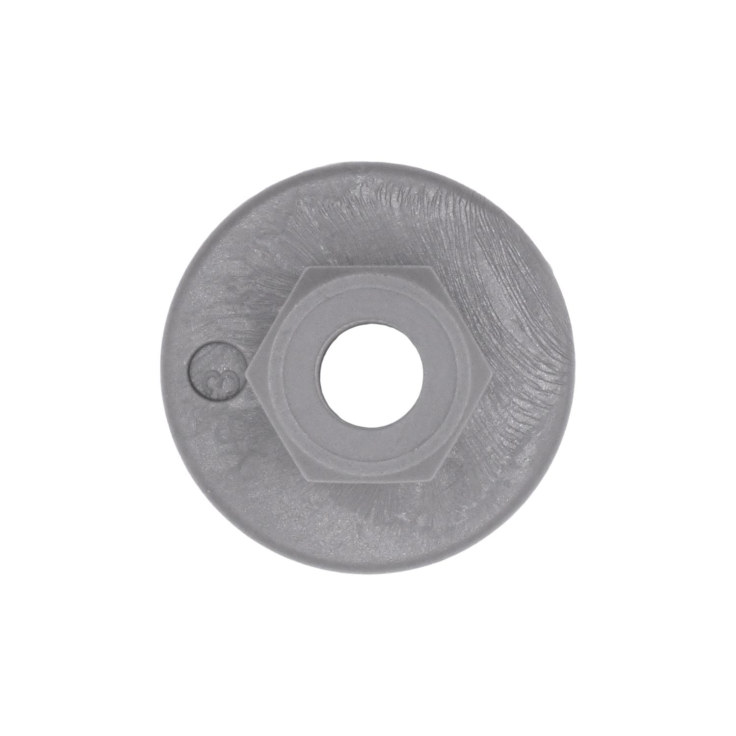 Auveco # 25564 Cowl & Fender Hex Flange Nylon Nut Audi & VW 8E0-825-265-C. Qty 25.