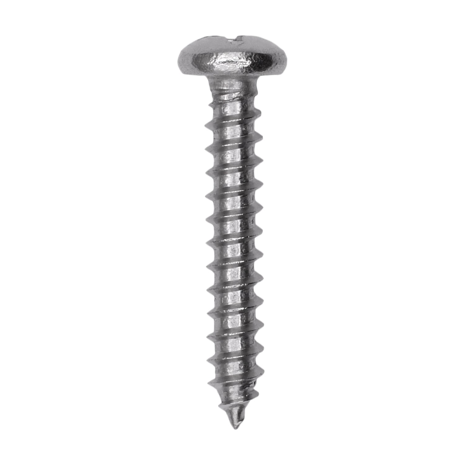 Auveco # 25568 #6 X 7/8. 18-8 Stainless Phillips Pan Head Tapping Screw Qty. 50