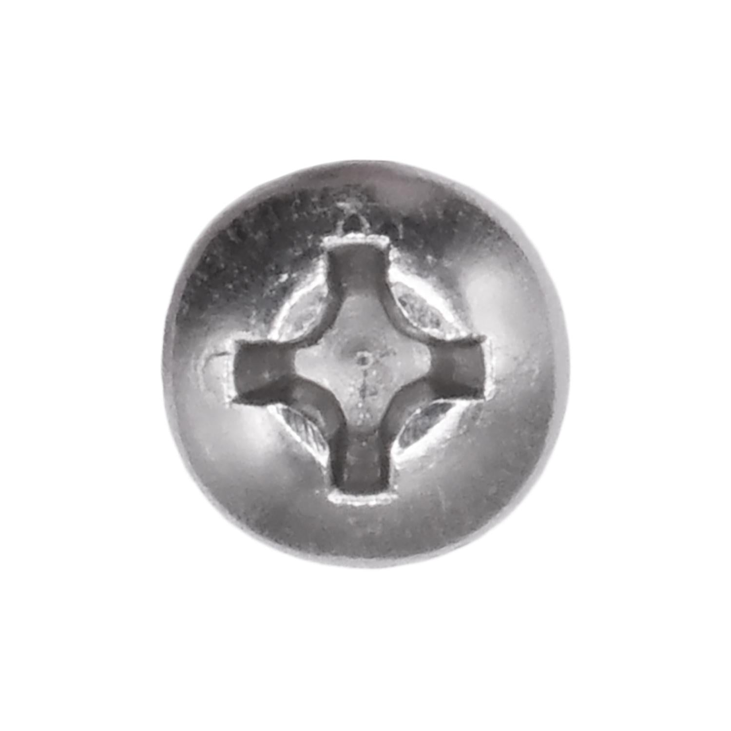 Auveco # 25568 #6 X 7/8. 18-8 Stainless Phillips Pan Head Tapping Screw Qty. 50