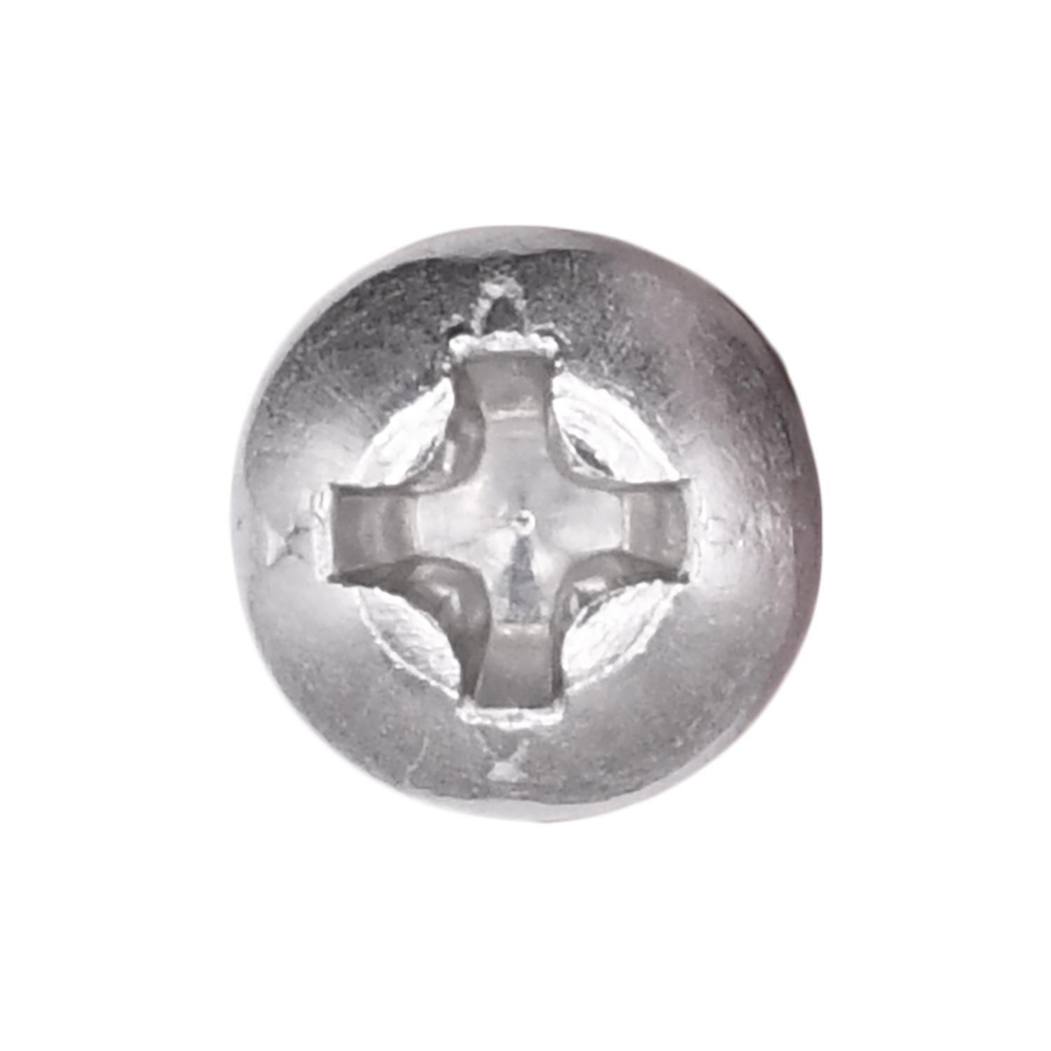 Auveco # 25569 #6 X 1-1/8. 18-8 Stainless Phillips Pan Head Tapping Screw Qty. 50