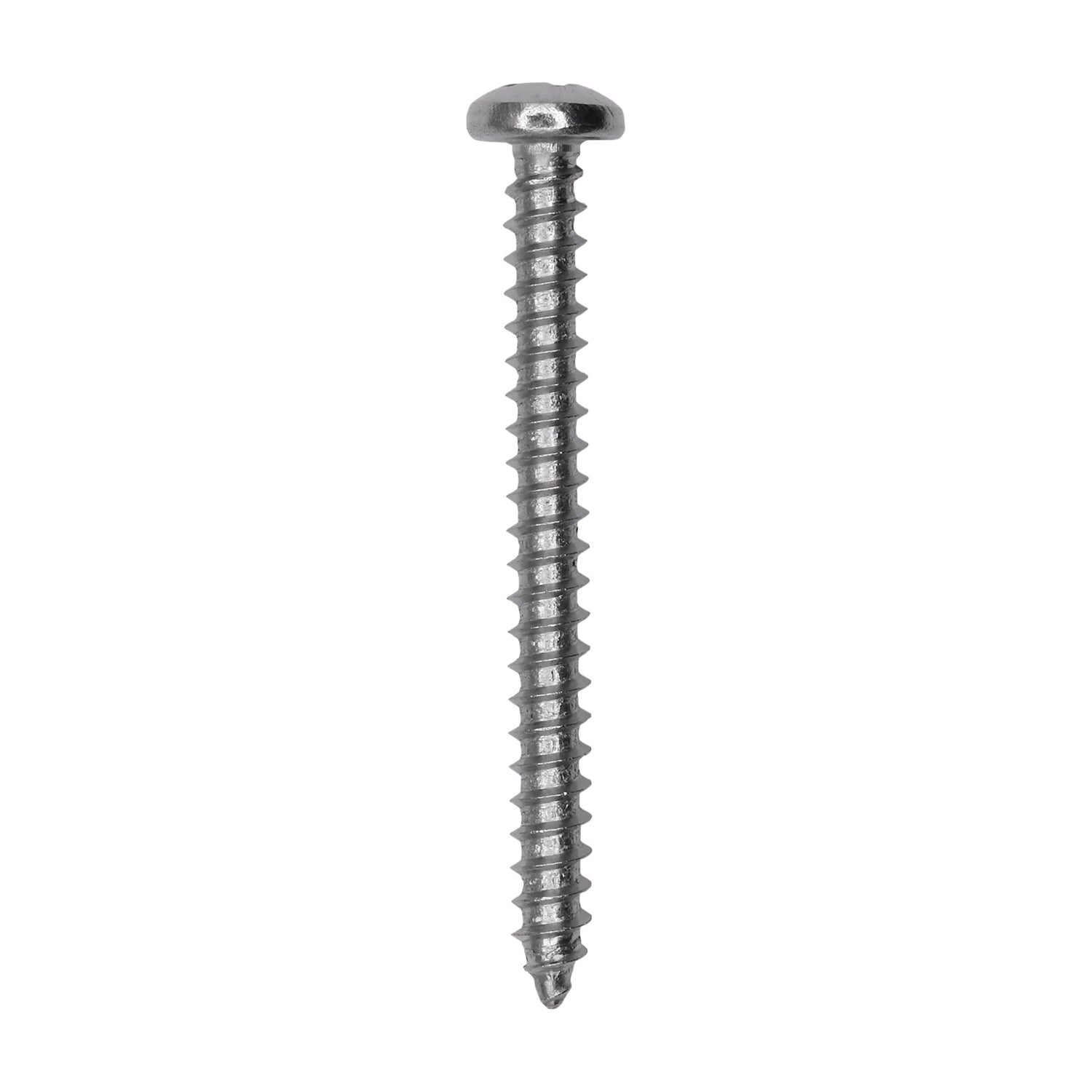 Auveco # 25570 #6 X 1-3/8. 18-8 Stainless Phillips Pan Head Tapping Screw Qty. 50