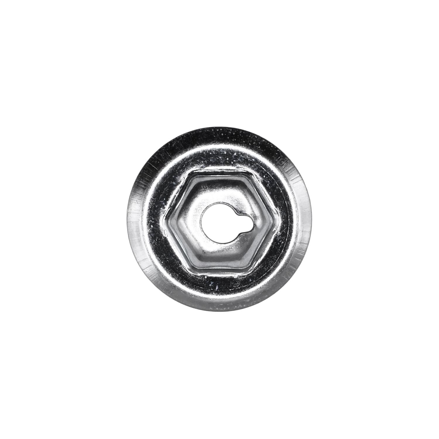 Auveco No. 2558 Washer Lock Nut #10-24 3/4" Outside Diameter 3/8" Hex, Quantity - 100