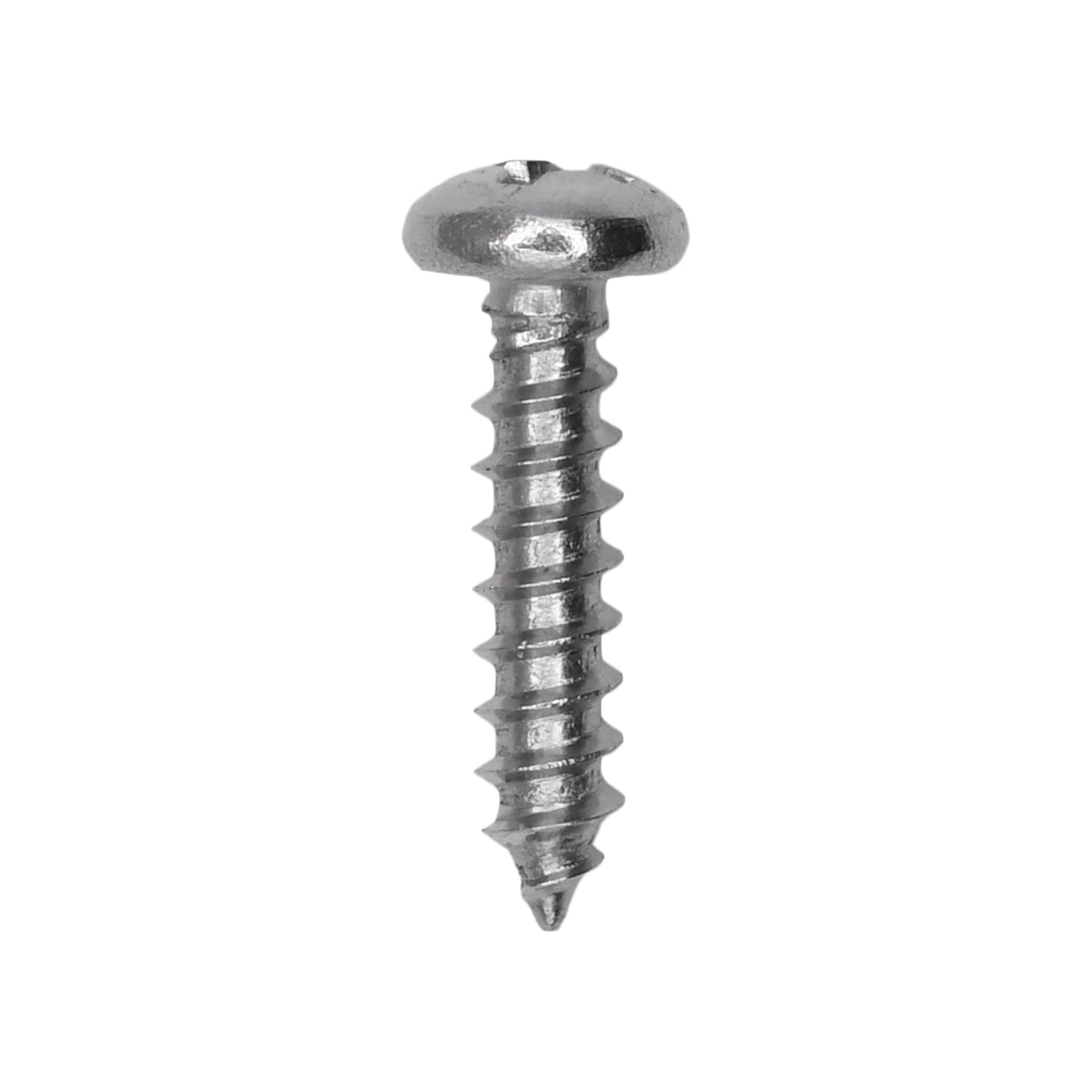 Auveco # 25605 #14 X 1-3/8. 18-8 Stainless Phillips Pan Head Tapping Screw Qty. 25