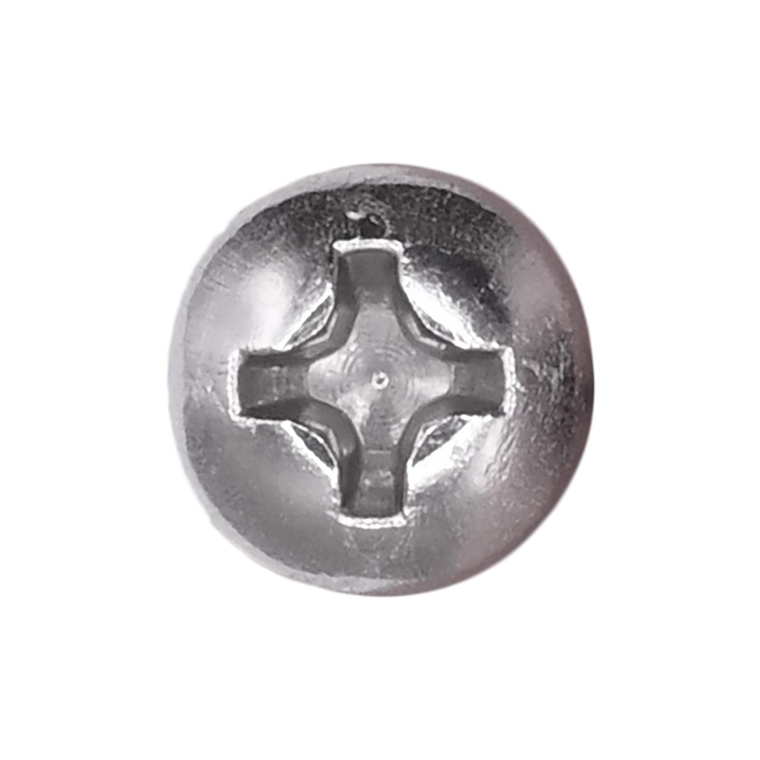 Auveco # 25605 #14 X 1-3/8. 18-8 Stainless Phillips Pan Head Tapping Screw Qty. 25