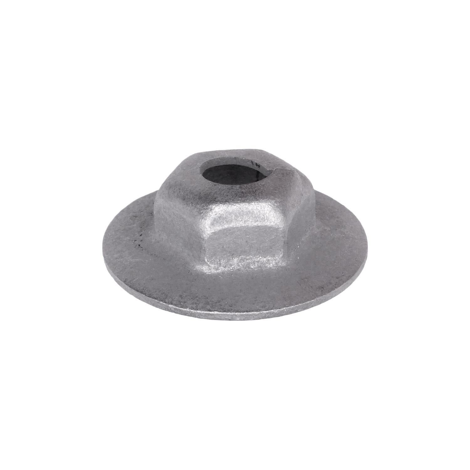 Auveco # 2560 Washer Lock Nut 12-24 X 3/4" Outside Diameter 3/8" Hex. Qty 100.