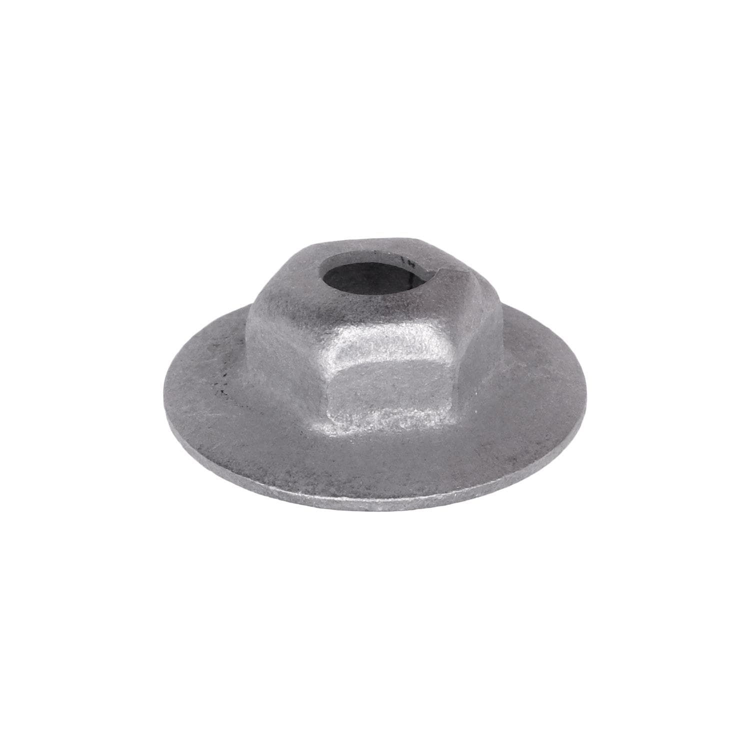Auveco # 2562 Washer Lock Nut 1/4"-20 13/16" Outside Diameter 7/16" Hex. Qty 100.