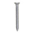 Auveco # 25643 #6 X 1-1/4" Phillips Flat Head Tapping Screw Zinc. Qty. 100