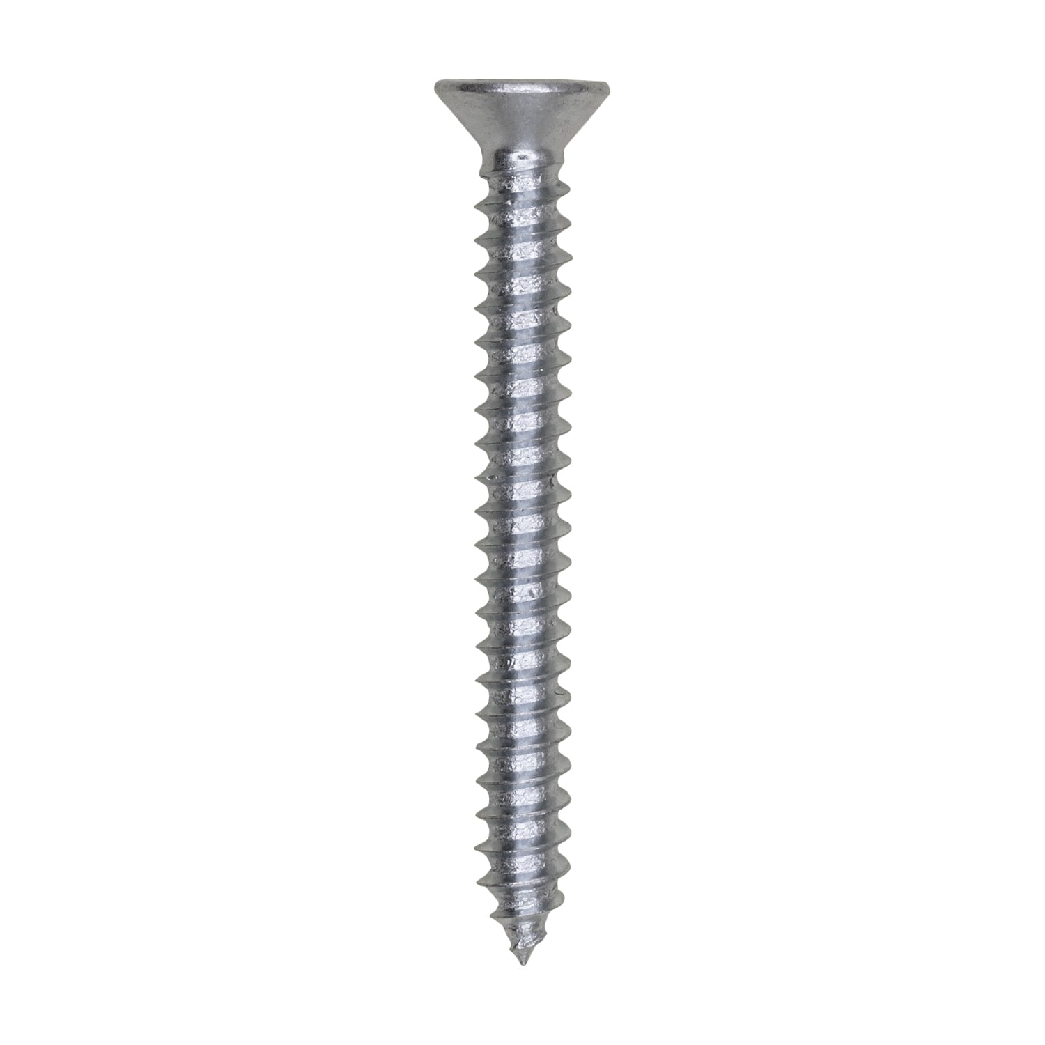 Auveco # 25649 #8 X 1-1/2" Phillips Flat Head Tapping Screw Zinc. Qty. 100