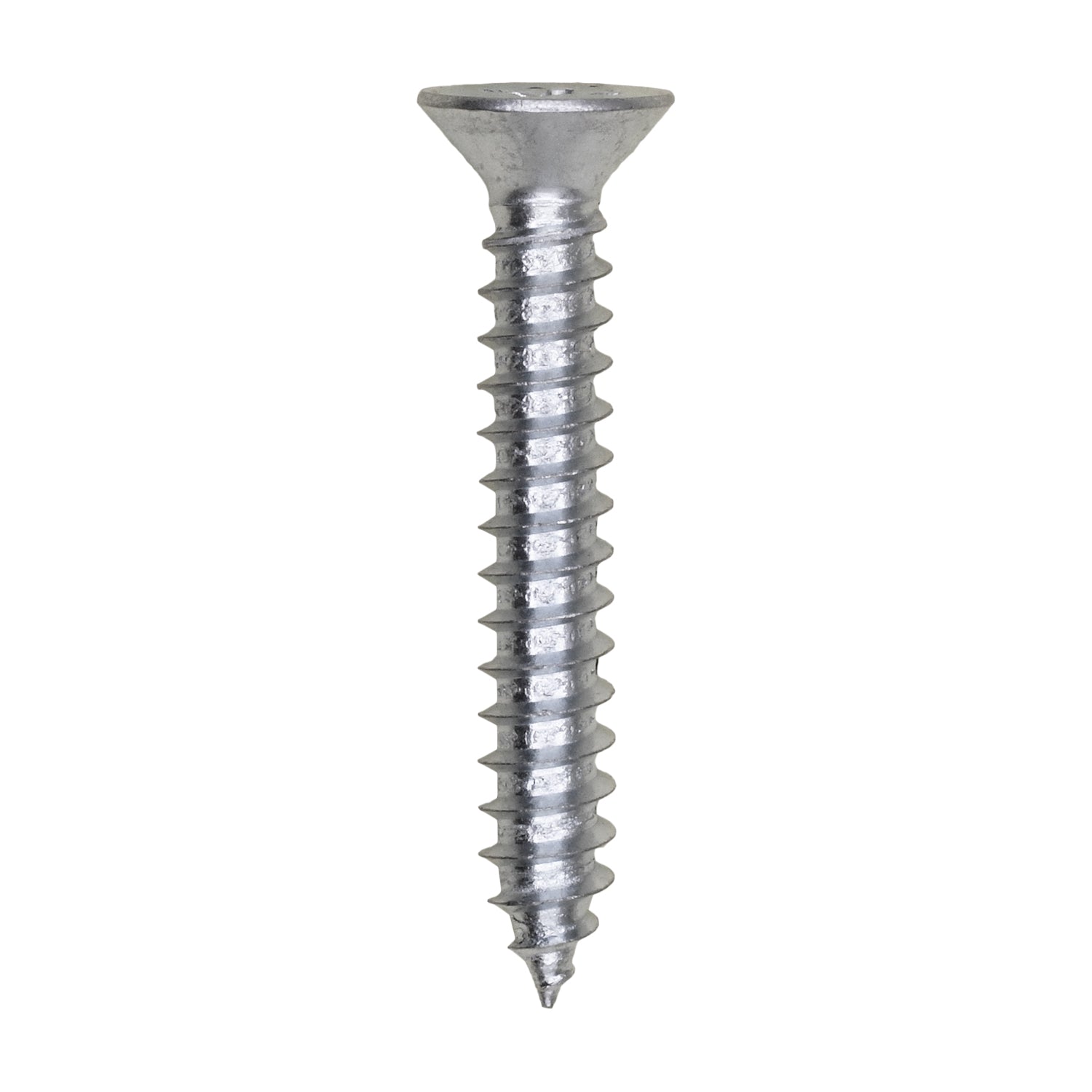 Auveco # 25656 #10 X 1-1/4" Phillips Flat Head Tapping Screw Zinc. Qty. 100