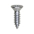 Auveco # 25663 #12 X 3/4" Phillips Flat Head Tapping Screw Zinc. Qty. 100