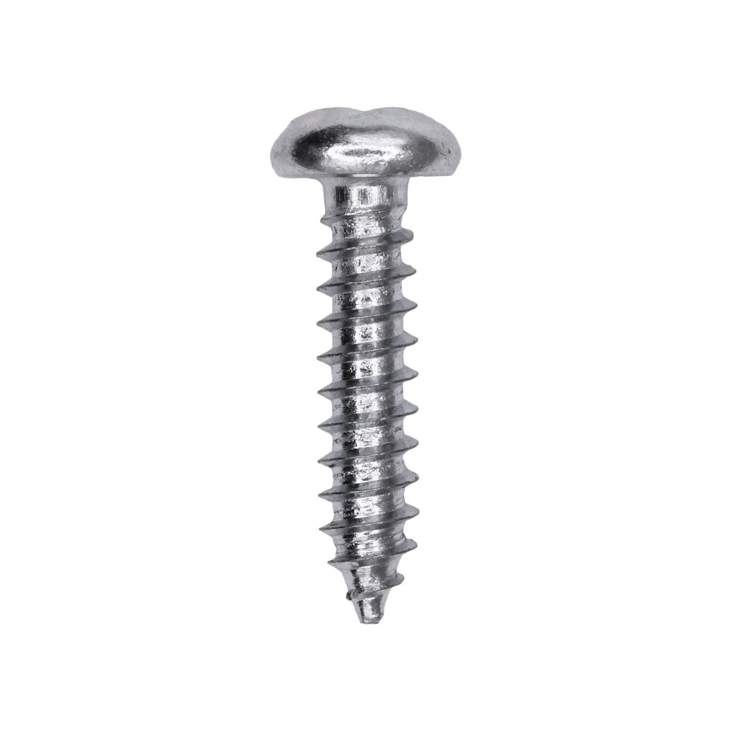 Auveco # 25709 Square Drive Pan Head Tapping Screw #8 x 3/4 in. Zinc. Qty 100.