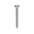 Auveco # 25718 Square Drive Pan Head Tapping Screw #10 x 1-1/2 in. Zinc. Qty 100.