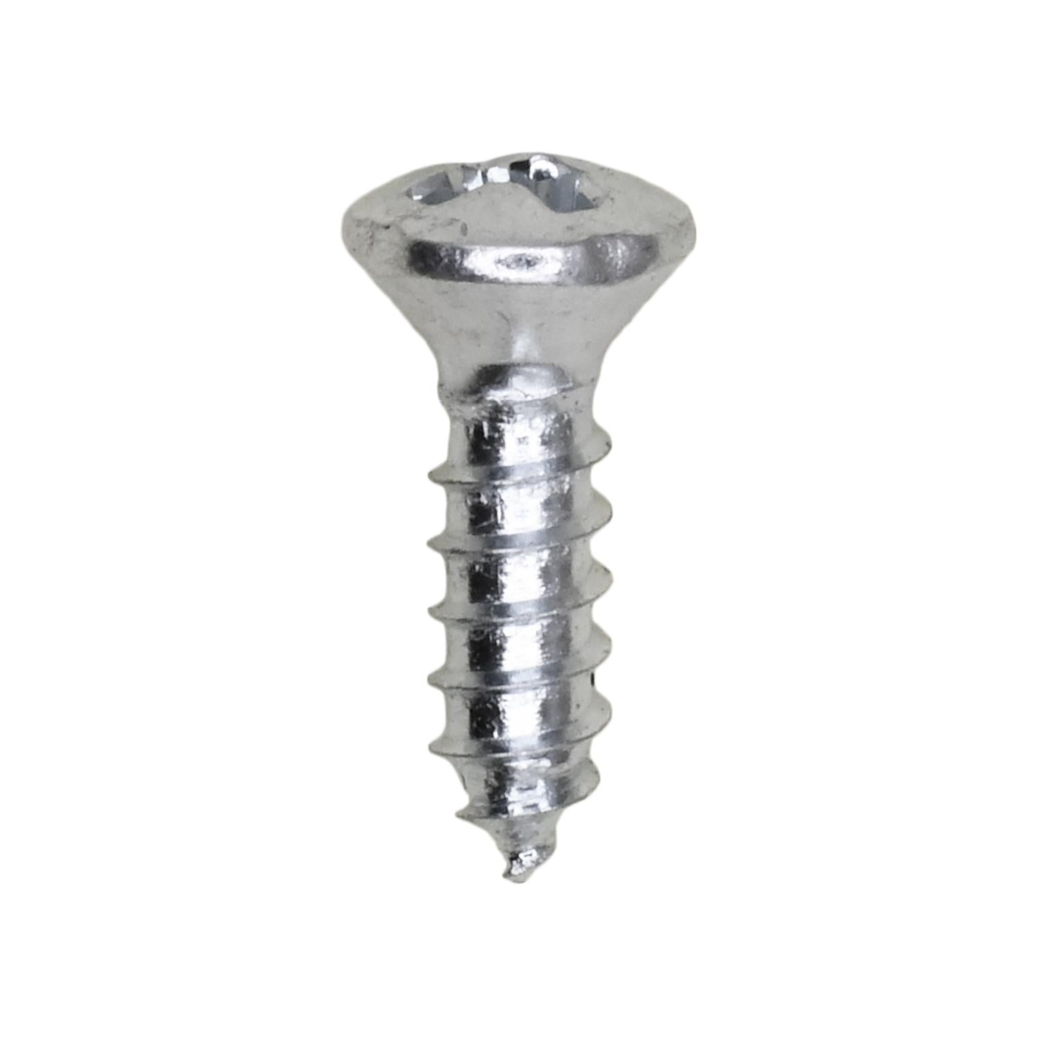 Auveco No. 2571 6 X 1/2" Phillips Oval Head Tapping Screw Zinc, Quantity - 100