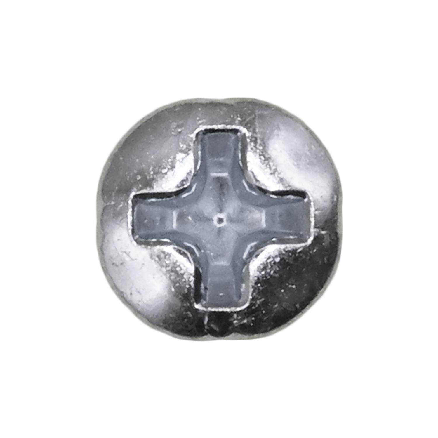 Auveco No. 2571 6 X 1/2" Phillips Oval Head Tapping Screw Zinc, Quantity - 100