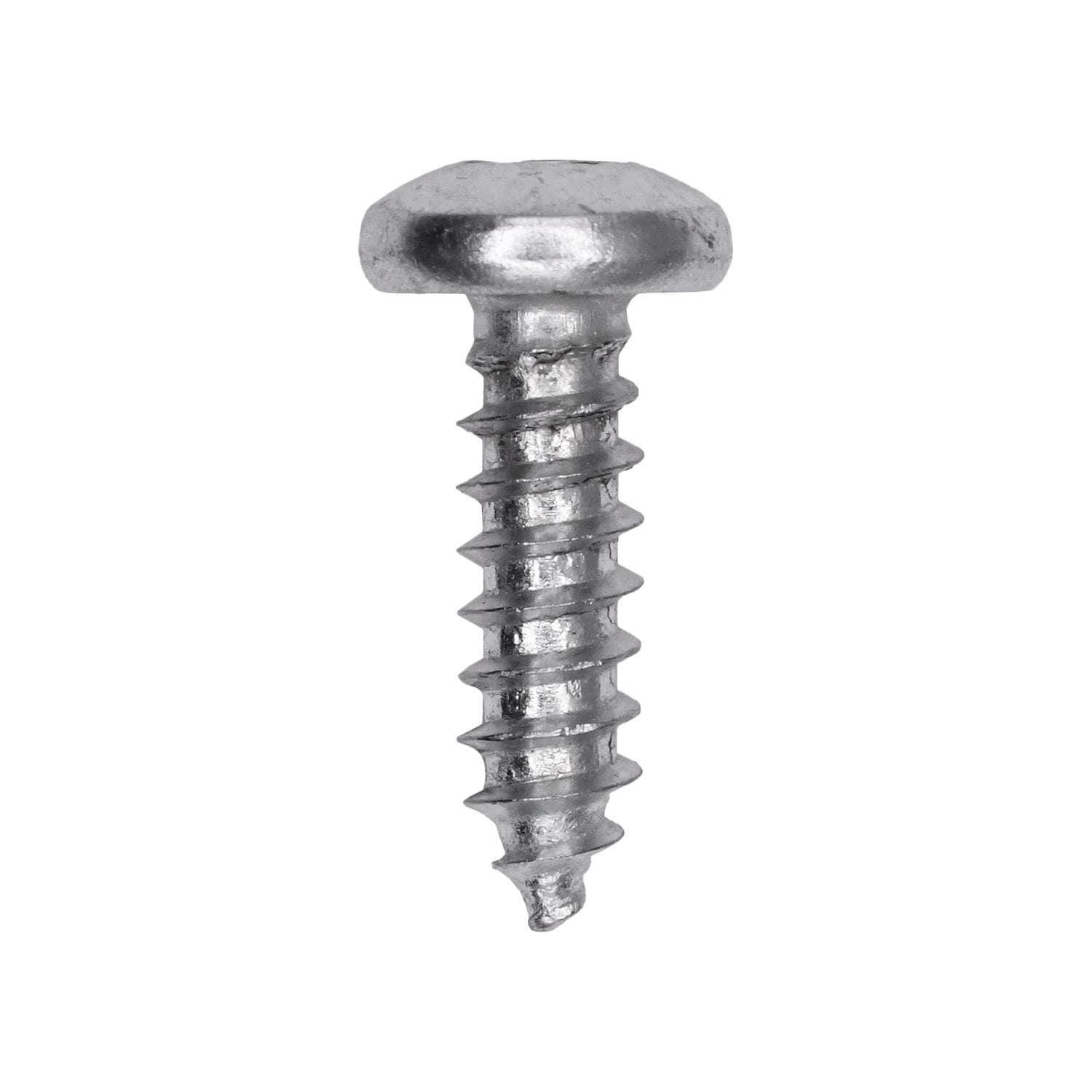Auveco # 25720 Square Drive Pan Head Tapping Screw #12 x 3/4 in. Zinc. Qty 100.