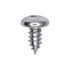 Auveco # 25724 Square Drive Pan Head Tapping Screw #14 x 1/2 in. Zinc. Qty 100.