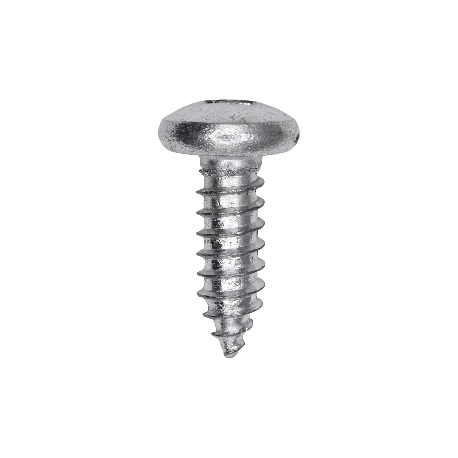 Auveco # 25725 Square Drive Pan Head Tapping Screw #14 x 3/4 in. Zinc. Qty 100.