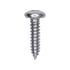 Auveco # 25726 Square Drive Pan Head Tapping Screw #14 x 1 in. Zinc. Qty 100.