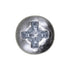 Auveco No. 2572 Number 6 X 7/8" Phillips Oval Head Tapping Screw Zinc, Quantity - 100