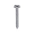 Auveco # 25730 Slotted Hex Washer Head Tapping Screw #6 x 1 in. Zinc. Qty 100.