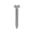 Auveco # 25732 Slotted Hex Washer Head Tapping Screw #10 x 1-1/4 in. Zinc. Qty 100.