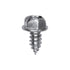 Auveco # 25733 Slotted Hex Washer Head Tapping Screw #14 x 1/2 in. Zinc. Qty 100.
