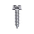 Auveco # 25735 Slotted Hex Washer Head Tapping Screw #14 x 1 in. Zinc. Qty 100.