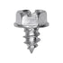 Auveco # 25738 Slotted Hex Washer Head Tapping Screw 5/16 in. x 1/2 in. Zinc. Qty 100.