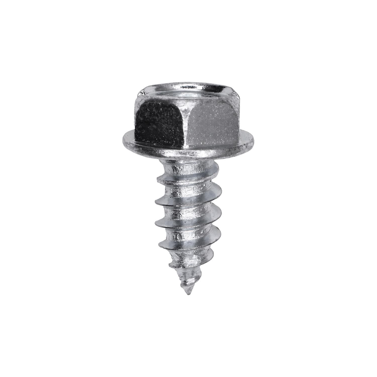 Auveco # 25739 Slotted Hex Washer Head Tapping Screw 5/16 in. x 3/4 in. Zinc. Qty 100.