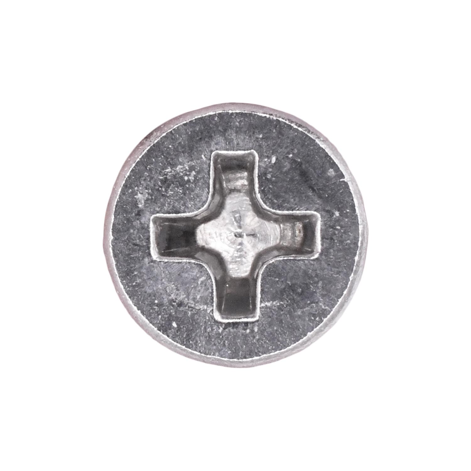 Auveco # 25755 Phillips Flat Head Sheet Metal Screw #6 x 7/8 in. 18-8 Stainless Steel. Qty 50.