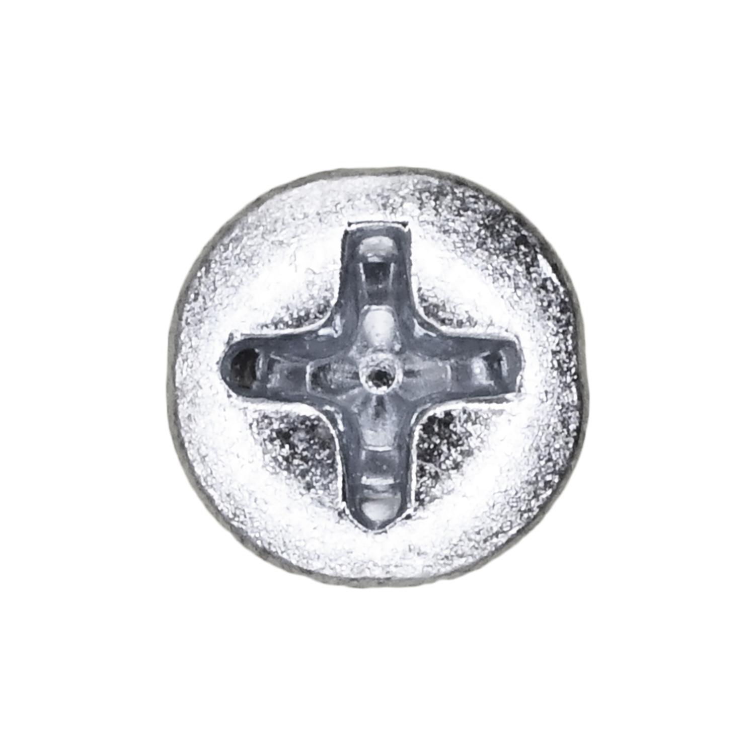 Auveco No. 2575 Number 8 X 7/8" Phillips Oval Head Tapping Screw Zinc, Quantity - 100