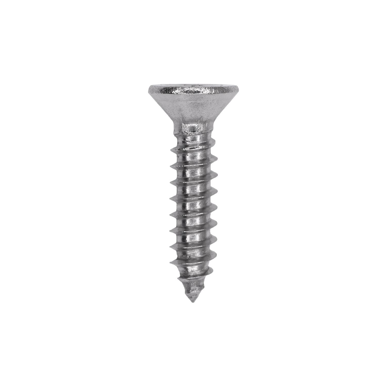 Auveco # 25767 Phillips Flat Head Sheet Metal Screw #8 x 3/4 in. 18-8 Stainless Steel. Qty 50.