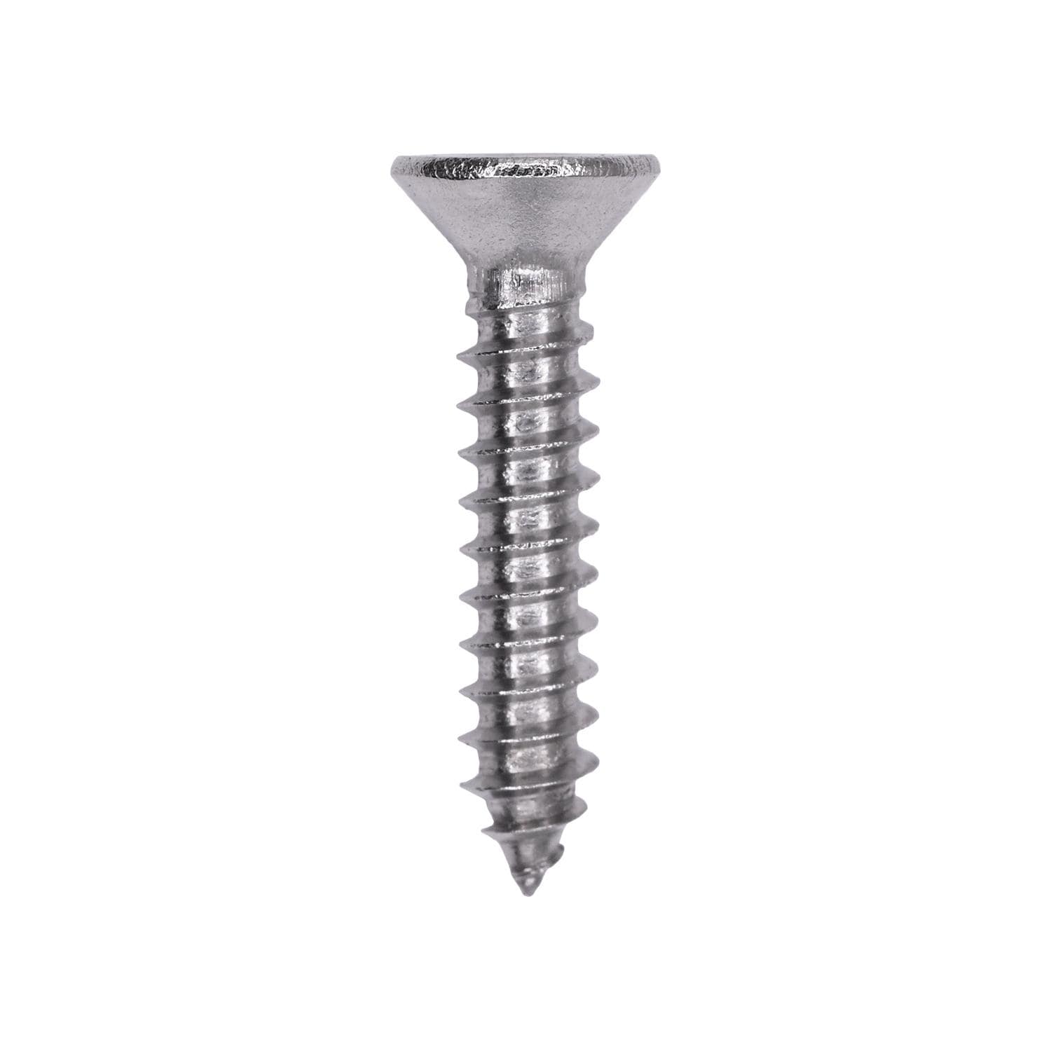 Auveco # 25768 Phillips Flat Head Sheet Metal Screw #8 x 7/8 in. 18-8 Stainless Steel. Qty 50.
