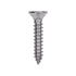 Auveco # 25768 Phillips Flat Head Sheet Metal Screw #8 x 7/8 in. 18-8 Stainless Steel. Qty 50.
