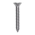 Auveco # 25784 Phillips Flat Head Sheet Metal Screw #10 x 1-1/4 in. 18-8 Stainless Steel. Qty 25.