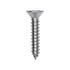 Auveco # 25795 Phillips Flat Head Sheet Metal Screw #12 x 1-1/8 in. 18-8 Stainless Steel. Qty 25.