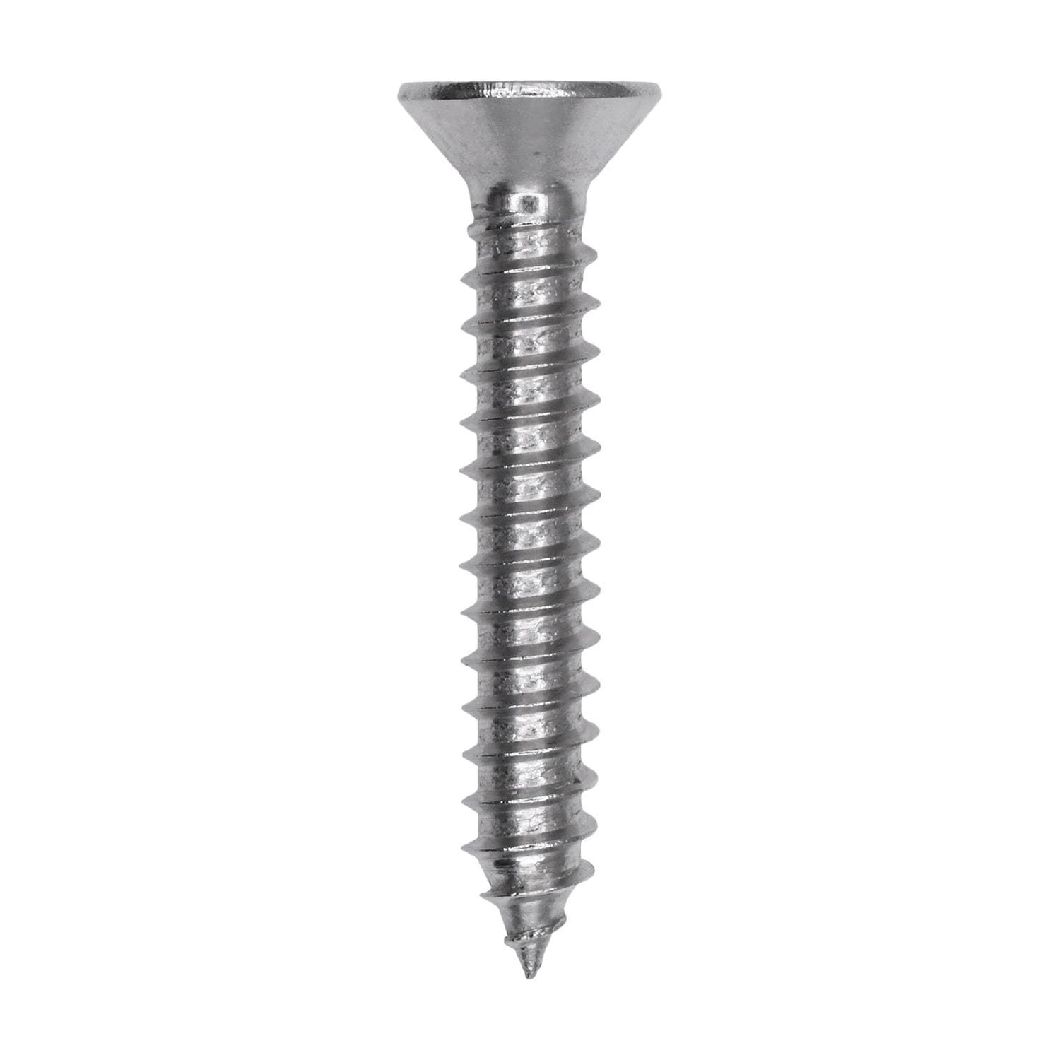 Auveco # 25797 Phillips Flat Head Sheet Metal Screw #12 x 1-3/8 in. 18-8 Stainless Steel. Qty 25.