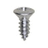 Auveco No. 2579 Number 10 X 1/2" Phillips Oval Head Tapping Screw Zinc, Quantity - 100
