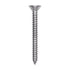 Auveco # 25801 Phillips Flat Head Sheet Metal Screw #12 x 2 in. 18-8 Stainless Steel. Qty 25.