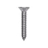 Auveco # 25808 Phillips Flat Head Sheet Metal Screw #14 x 1-3/8 in. 18-8 Stainless Steel. Qty 25.