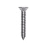 Auveco # 25809 Phillips Flat Head Sheet Metal Screw #14 x 1-1/2 in. 18-8 Stainless Steel. Qty 25.